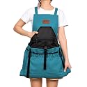 Grace and August Gardening Apron with Pockets for Women & Men - Garden Apron 7 Pockets & Internal Drawstring Bag - Great Gift