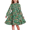 GRACE KARIN Girls Long Sleeve Floral Dress
