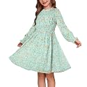 GRACE KARIN Girls Long Sleeve Floral Dress
