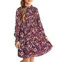 GRACE KARIN Girls Long Sleeve Floral Dress
