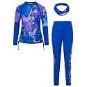 GRACE KARIN Girls Long Sleeve Swimsuit Two