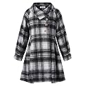 GRACE KARIN Girls Peacoat Dress Coat Wool Lapel Jacket Fall Winter Outfit