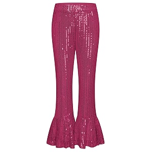 GRACE KARIN Girls Sequin Pants Sparke Trouser