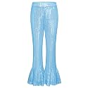 GRACE KARIN Girls Sequin Pants Sparke Trouser