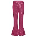 GRACE KARIN Girls Sequin Pants Sparke Trouser