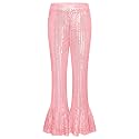 GRACE KARIN Girls Sequin Pants Sparke Trouser