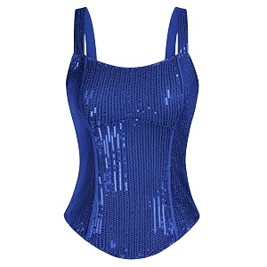 GRACE KARIN Sequin Tank Tops for Women