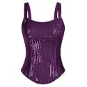 GRACE KARIN Sequin Tank Tops for Women