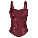 GRACE KARIN Sequin Tank Tops for Women