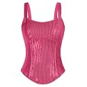 GRACE KARIN Sequin Tank Tops for Women