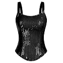 GRACE KARIN Sequin Tank Tops for Women