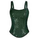 GRACE KARIN Sequin Tank Tops for Women