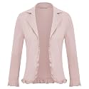 GRACE KARIN Women 34 Sleeve Cropped Blazer
