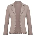 GRACE KARIN Women 34 Sleeve Cropped Blazer
