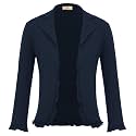 GRACE KARIN Women 34 Sleeve Cropped Blazer