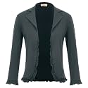 GRACE KARIN Women 34 Sleeve Cropped Blazer