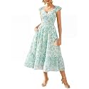 GRACE KARIN Women's Summer Floral Maxi Wedding Guest Dresses