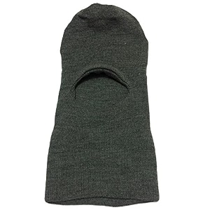 graceway men amp women winter warm acro wool blend knit solid balaclava cap with neck cover for cold weather super warm cozy windproof grey