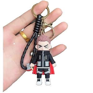 gracious mart 1 pcs keychains are small decorative items character cartoon keychains and keyrings set for school bags bike car birthday gifts