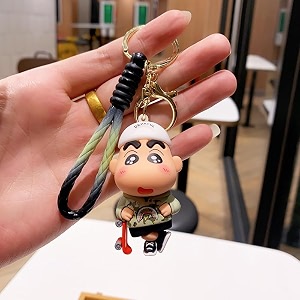 gracious mart 1 pcs keychains are small decorative items character cartoon keychains and keyrings set for school bags bike car birthday gifts
