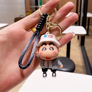 gracious mart 1 pcs keychains are small decorative items character cartoon keychains and keyrings set for school bags bike car birthday gifts
