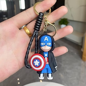 gracious mart 1 pcs keychains are small decorative items character cartoon keychains and keyrings set for school bags bike car birthday gifts