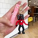 GRACIOUS MART (1 pcs Keychains are small, decorative items Character Cartoon Keychains and Keyrings Set For School Bags, Bike, Car Birthday Gifts
