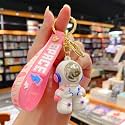GRACIOUS MART (1 pcs Keychains are small, decorative items Character Cartoon Keychains and Keyrings Set For School Bags, Bike, Car Birthday Gifts