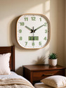 GRACIOUS MART Analog-Digital 29.5 cm X 29.5 cm Wall Clock