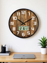 GRACIOUS MART Analog-Digital 29.5 cm X 29.5 cm Wall Clock