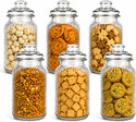 GRACIOUS MART Glass Grocery Container -