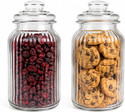 GRACIOUS MART Glass Grocery Container -