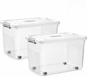 GRACIOUS MART Glass Utility Container  - 11 kg