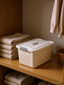 GRACIOUS MART Plastic Utility Container  - 5 kg (Pack of 2, Off White)