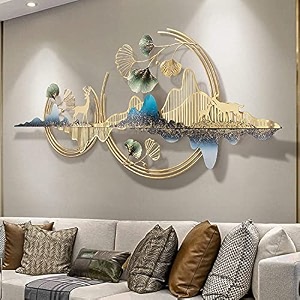 gracious world metal wall art  metal wall decor for living room  metallic wall decor for living room  metal wall item for bedroom  wall hangings for home decoration metal  metal wall art for bedroom 5224 inch