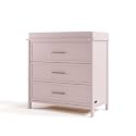 Graco Classic 3 Drawer Chest with Removable Changing Topper, Blush