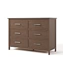 Graco Classic 6-Drawer Dresser, Hazelnut