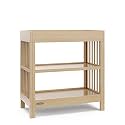 Graco Teddi Changing Table with Water-Resistant Changing Pad, Driftwood