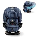 Graco® Turn2Me 3-in-1 Rotating Convertible Car Seat Rear to Forward Facing &amp; Highback Booster Easy Installation Brighton