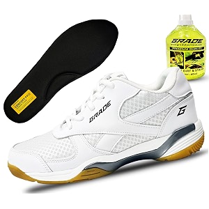 grade winner memory foam badminton shoes for men