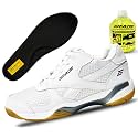 Grade WINNER Memory Foam Badminton Shoes for Men | Non Marking Shoes for Badminton Men | Squash Shoes and Table Tennis Non Marking Shoes for Men | Lightweight and Comfortable Gum Sole Shoes