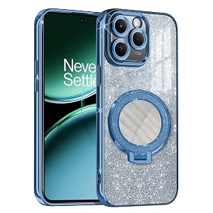 Gradient Glitter Magnetic Ring Stand Case for