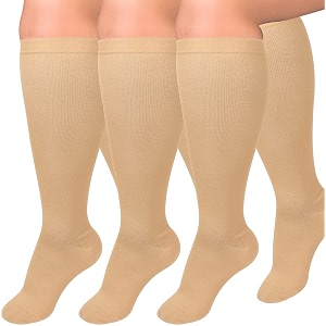 graduated copper compression socks for women men circulation 20-30mmhg-best support for runningnursinghiking