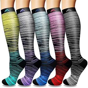 graduated medical compression socks for womenampmen 20-30mmhg knee high sock