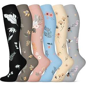 graduated medical compression socks for womenampmen 20-30mmhg knee high sock