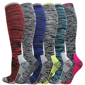 graduated medical compression socks for womenampmen 20-30mmhg knee high sock