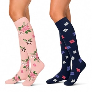 graduated medical compression socks for womenampmen 20-30mmhg knee high sock