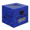 Graduation Card Box, 2026 Graduation Party Decorations Blue Card Box for Graduation Party 2026 Graduation Card Holder Foldable Congrats Grad Box for Gifts and Cards Graduation Party Favors Supplies