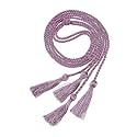 Graduation Double Honor Cords with Tassel, 68" Long (Light Purple)