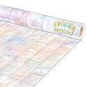 Graffiti Wall Bulletin Board Paper Roll Pastel Brick Gradient Stone Bulletin Board Background Back to School Classroom Decor Poster for Art Craft DIY Projects Home Office Party Supplies 17.7in x 20ft